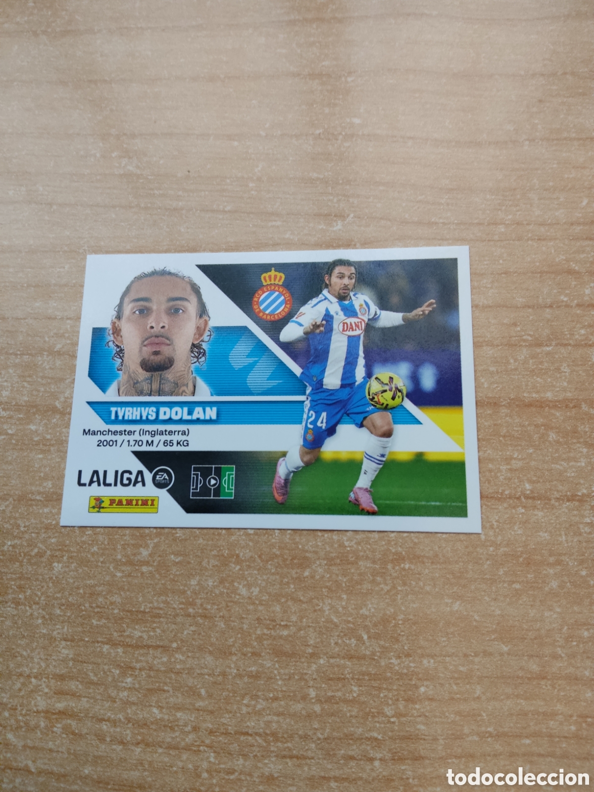 Cromos de f&uacute;tbol: 16 DOLAN ESPANYOL LIGA ESTE 2026 2027
