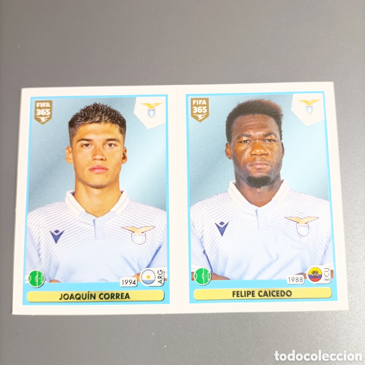 Cromos de f&uacute;tbol: STICKER PANINI ALBUM 2021. FIFA 365 (SW LAZIO) №259 A B