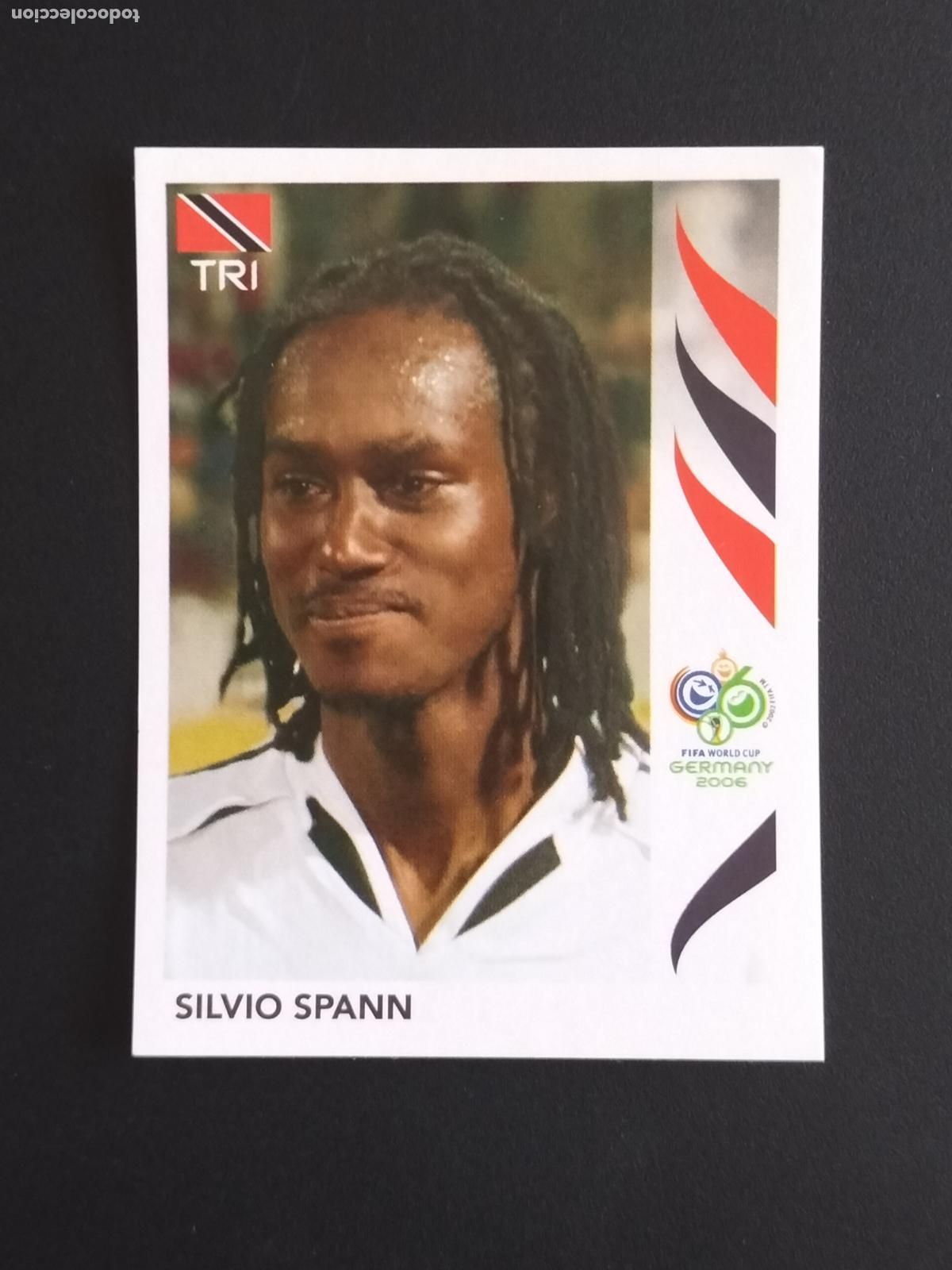 Cromos de f&uacute;tbol: 143 SILVIO SPANN TRINIDAD Y TOBAGO CROMOS FIFA WORLD CUP GERMANY 2006 MUNDIAL ALEMANIA PANINI