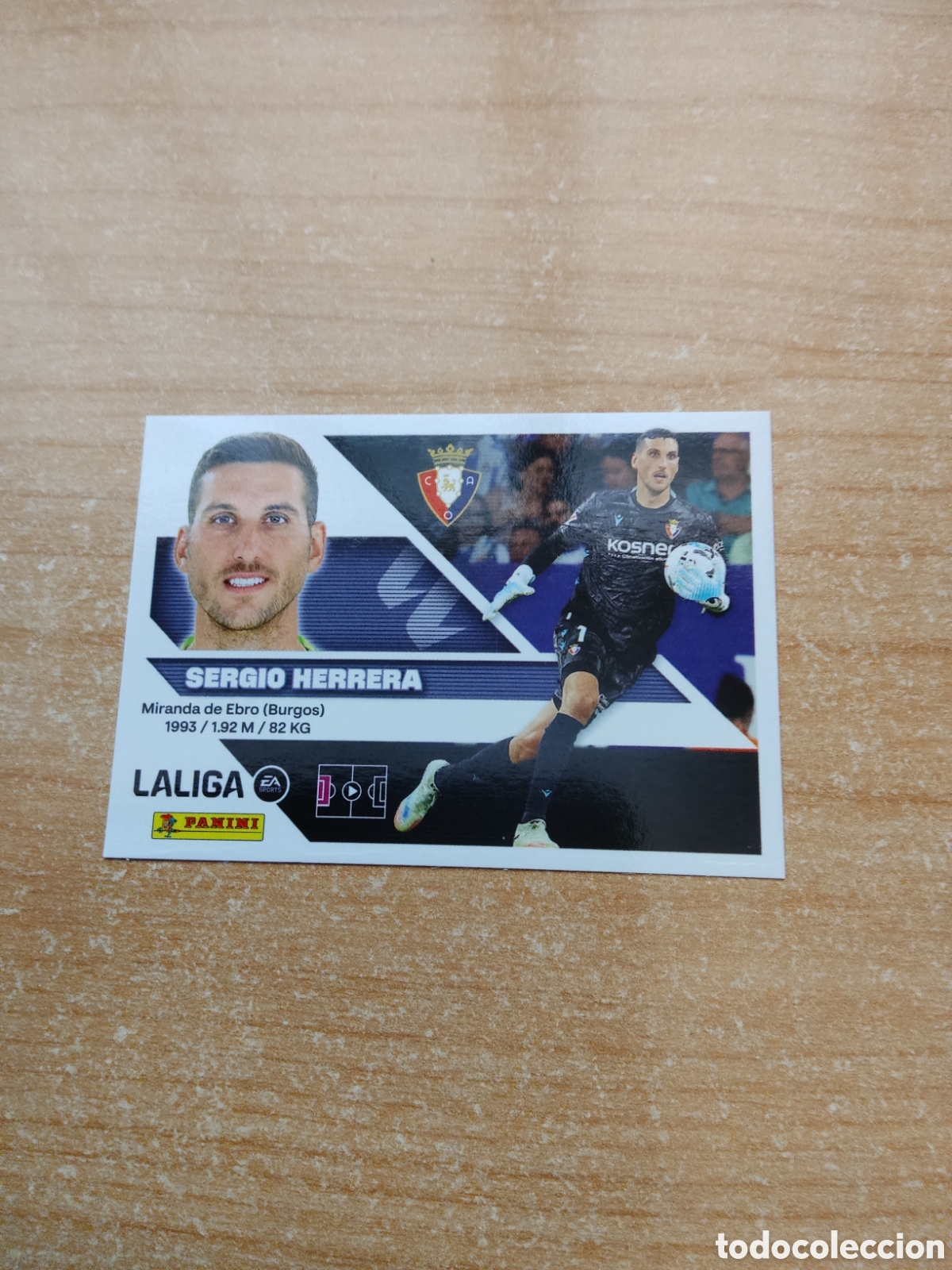 Cromos de f&uacute;tbol: 3 SERGIO HERRERA OSASUNA LIGA ESTE 2026 2027