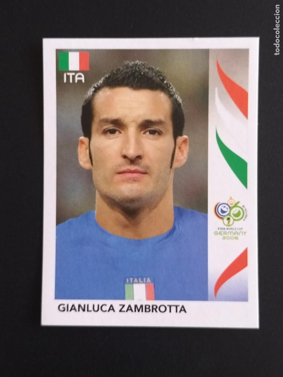Cromos de f&uacute;tbol: 327 GIANLUCA ZAMBROTTA ITALIA CROMOS FIFA WORLD CUP GERMANY 2006 MUNDIAL ALEMANIA PANINI