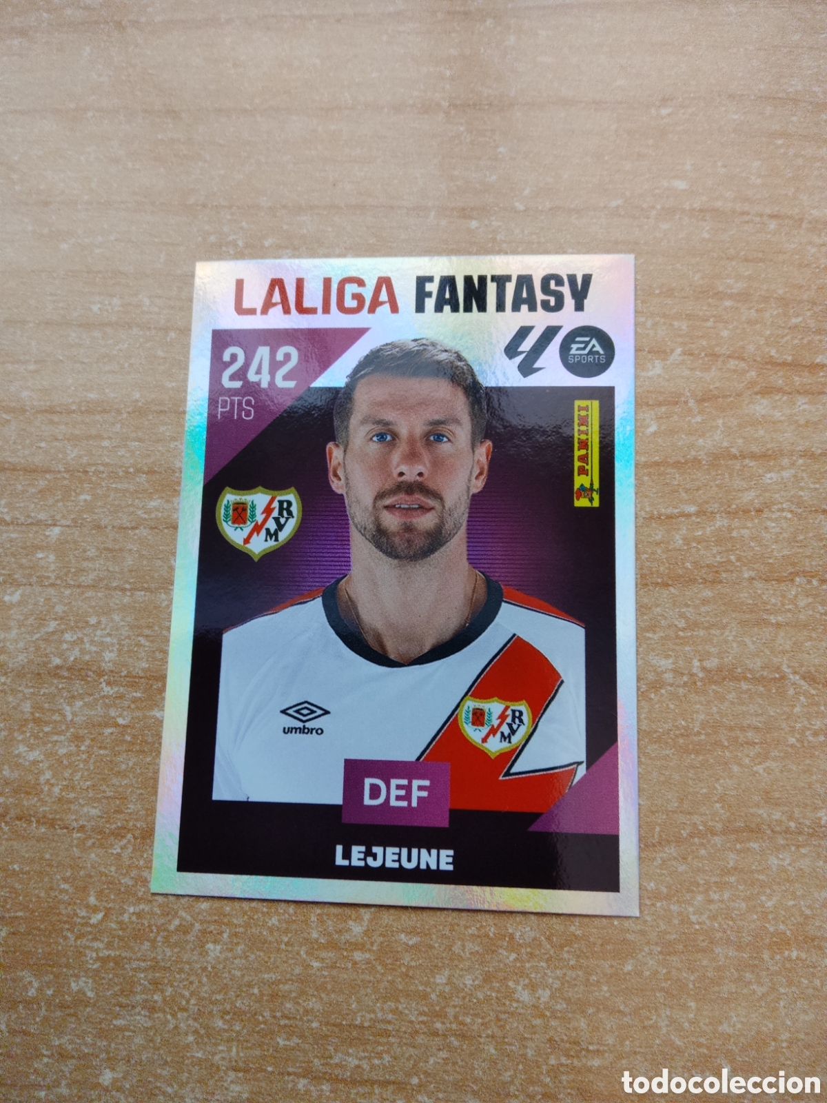 Cromos de f&uacute;tbol: 3 LEJEUNE LA LIGA FANTASY RAYO VALLECANO LIGA ESTE 2026 2027