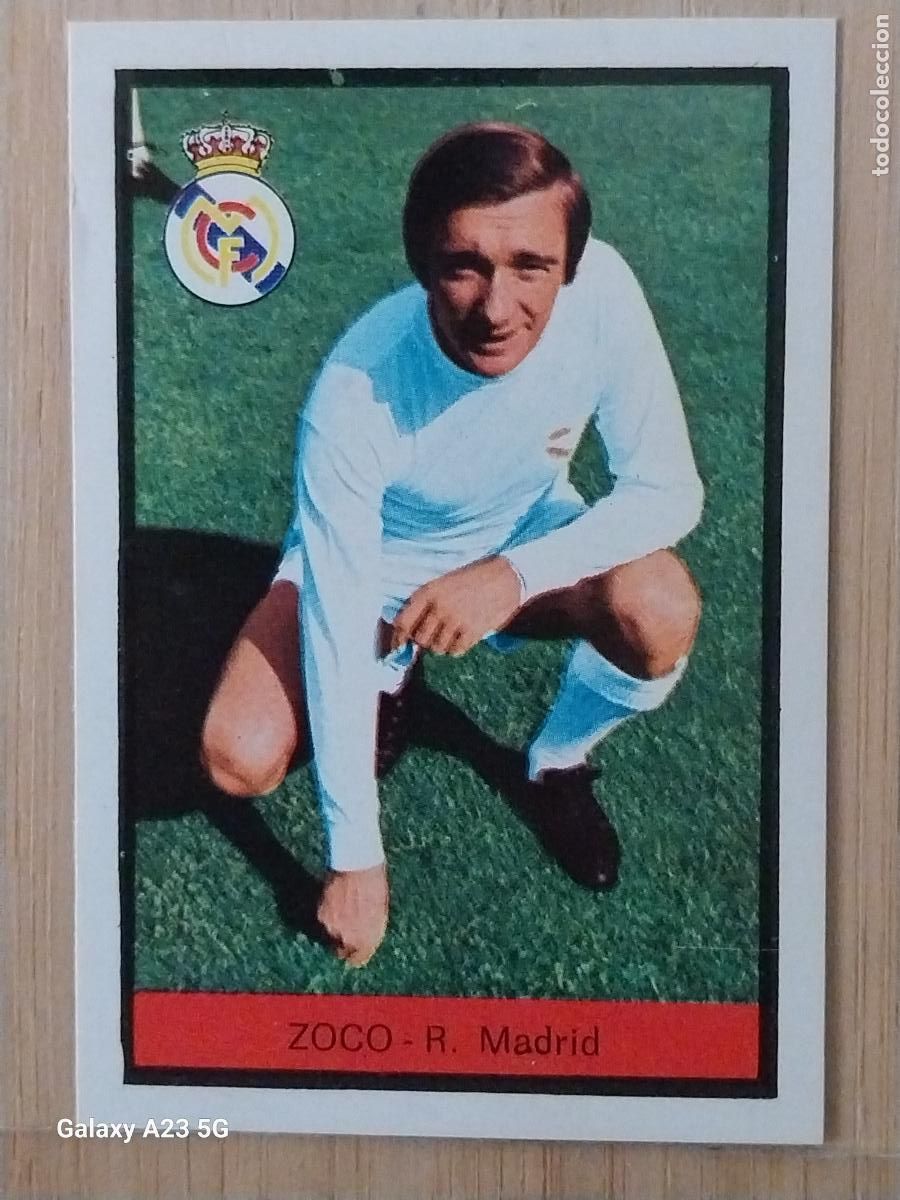Football Stickers: ZOCO REAL MADRID ED FHER LIGA 1972 72 73 CROMO RECUPERADO VENTANILLA PUNTAS PERFECTAS BE