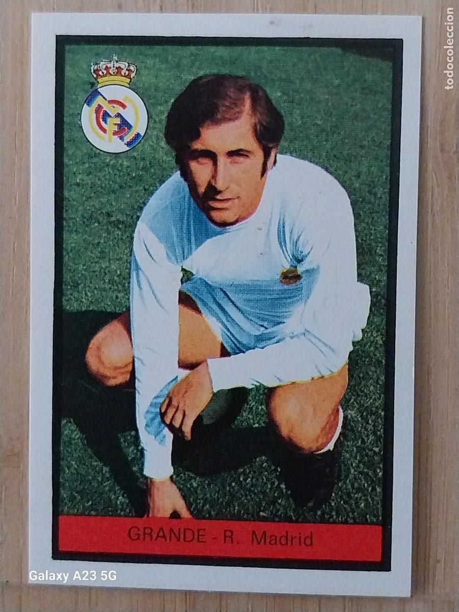 Football Stickers: GRANDE REAL MADRID ED FHER LIGA 1972 72 73 CROMO RECUPERADO VENTANILLA PUNTAS PERFECTAS BE