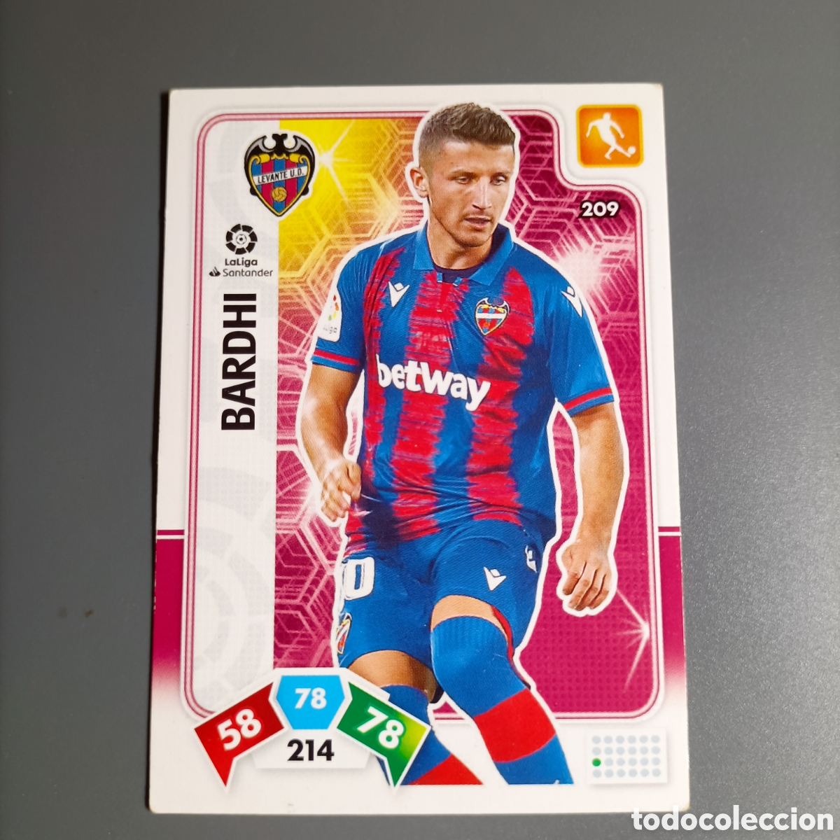 Figurine di Calcio: ADRENALYN .LIGA 2019-2020 (LEVANTE) №209 BARDHI