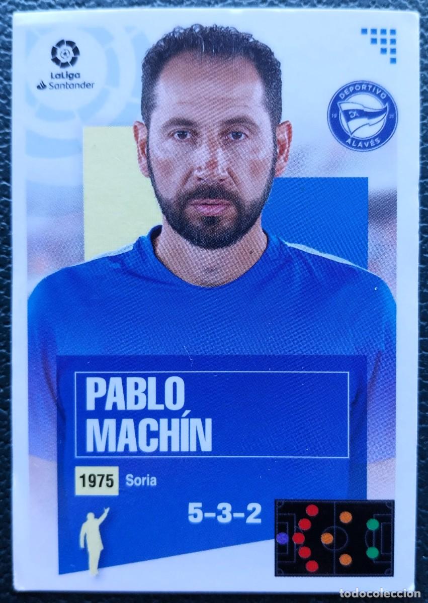 Figurine di Calcio: 1 PABLO MACHIN DEPORTIVO ALAVES CROMOS ALBUM EDICIONES ESTE 2020 2021 20 21