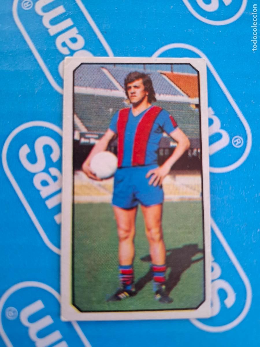 Cromos de f&uacute;tbol: ESTE 1977 1978 77 78 - FICHAJE N&ordm; 5 ZUVIR&Iacute;A - FC. BARCELONA ( NUNCA PEGADO )