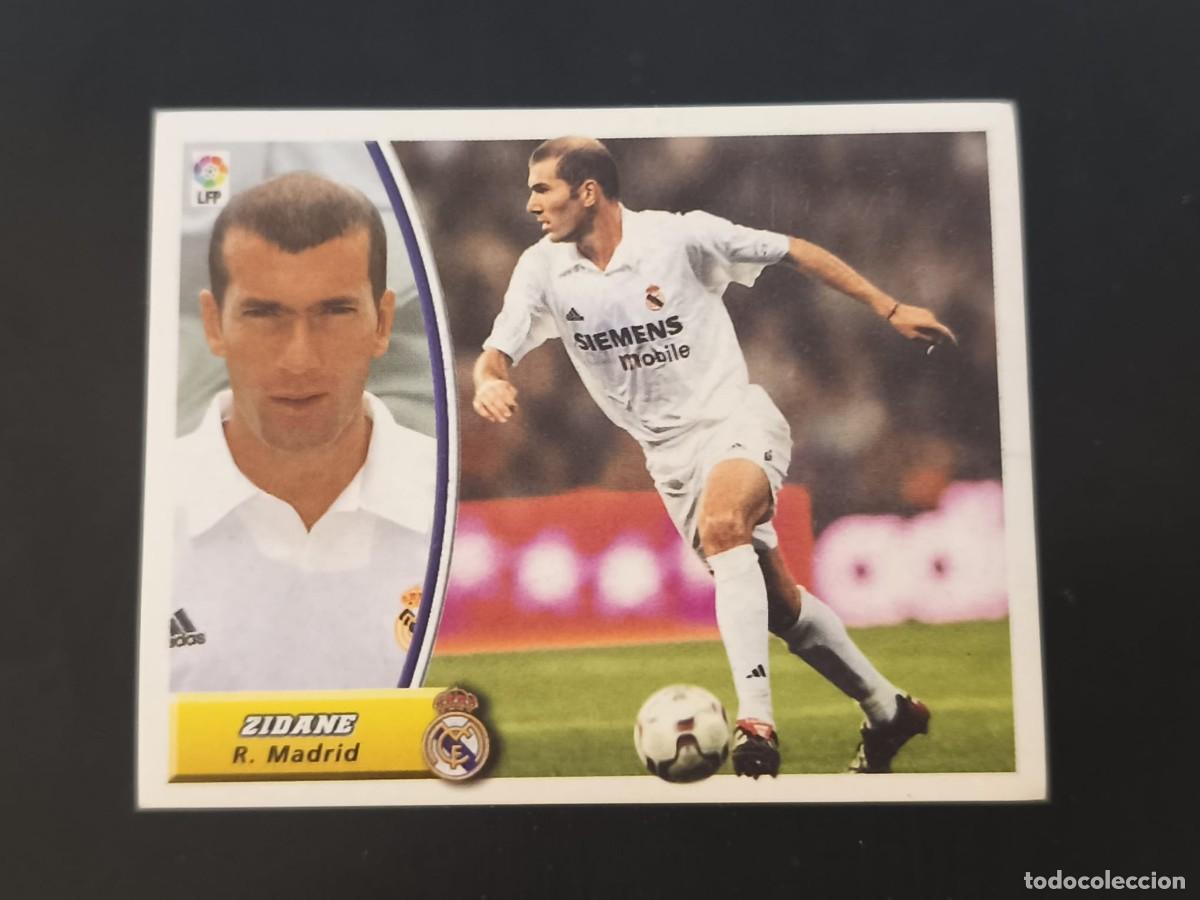 Football Stickers: EDICIONES ESTE 2003 2004 03 04 REAL MADRID ZIDANE SIN PEGAR