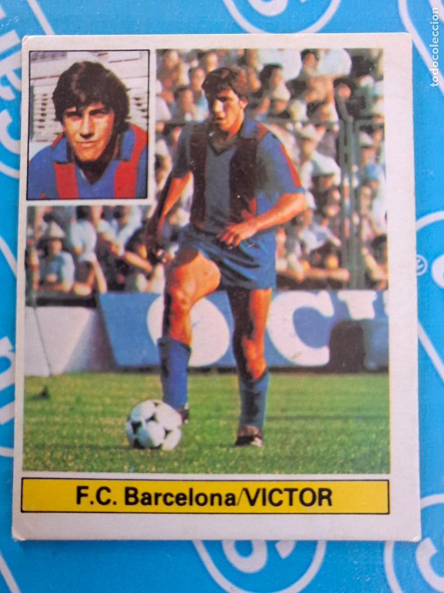 Cromos de f&uacute;tbol: ESTE 1981 1982 81 82 - FICHAJE N&ordm; 1 V&Iacute;CTOR - FC. BARCELONA ( NUNCA PEGADO )