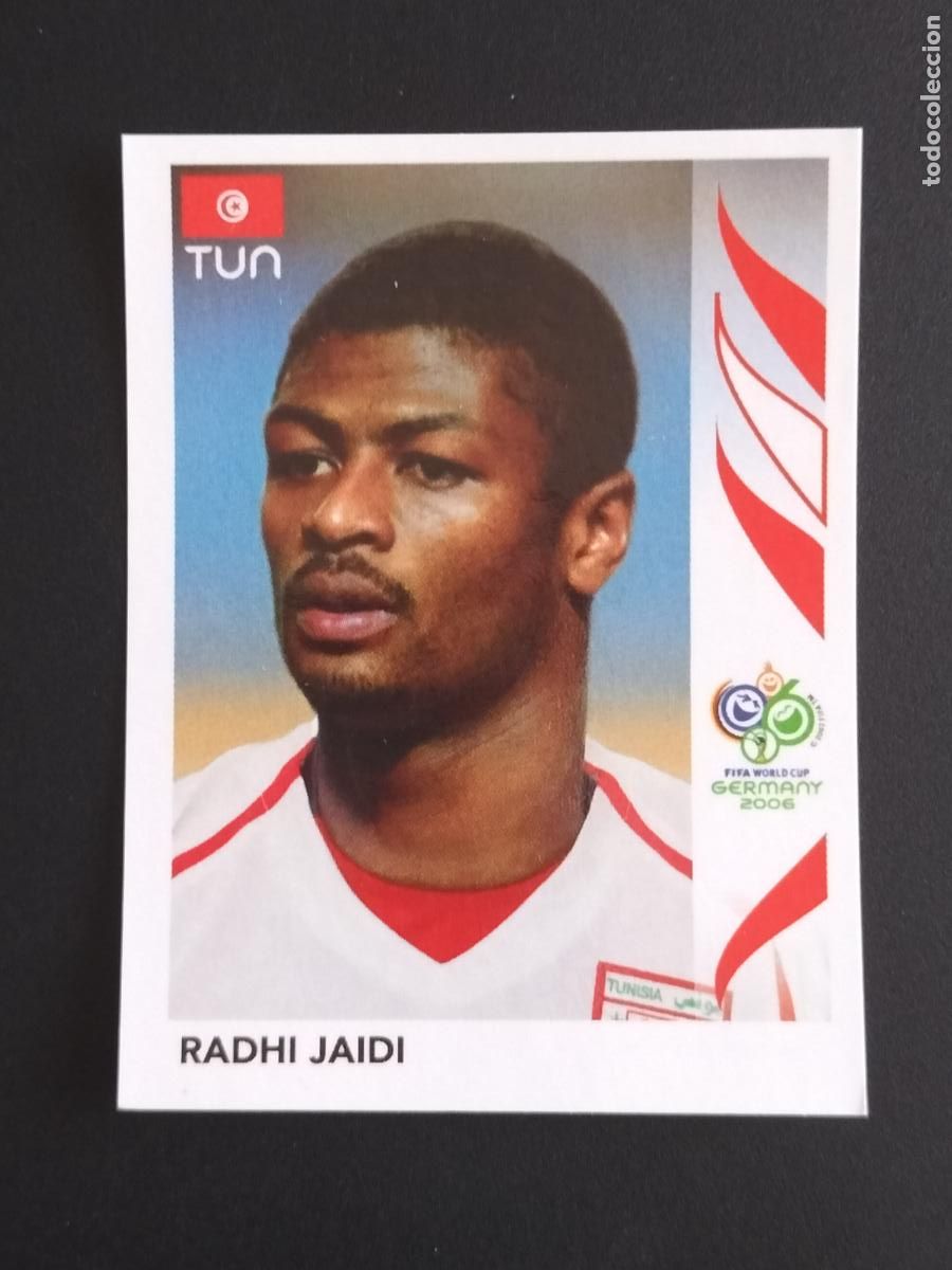 Cromos de f&uacute;tbol: 573 RADHI JAIDI TUNEZ CROMOS FIFA WORLD CUP GERMANY 2006 MUNDIAL ALEMANIA PANINI