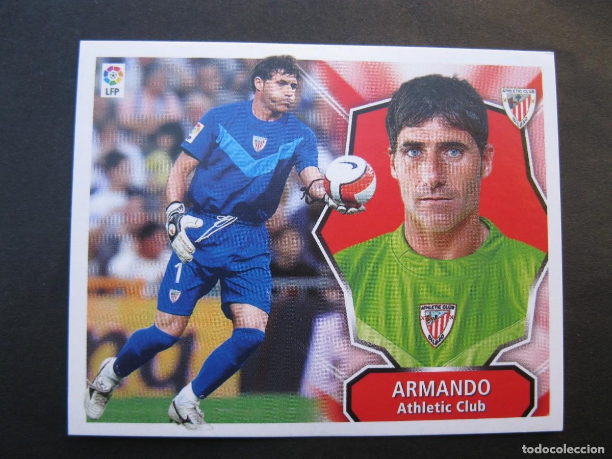 Cromos de f&uacute;tbol: ARMANDO (ATHLETIC CLUB) - CAMPEONATO DE LIGA 08/09 - EDICIONES ESTE - NUNCA PEGADO.