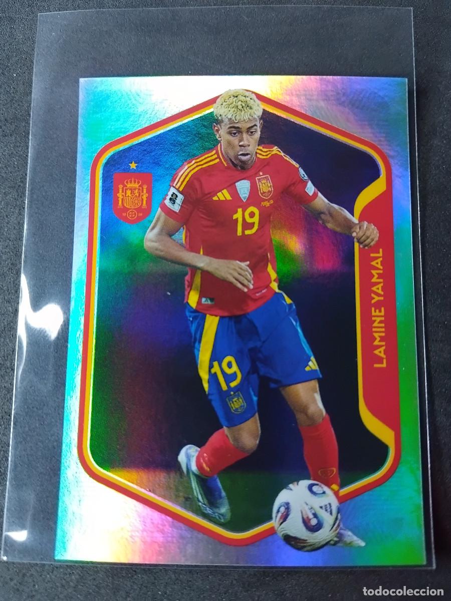 Cromos de f&uacute;tbol: 50 LAMINE YAMAL SELECCION ESPA&Ntilde;OLA ESPA&Ntilde;A MUNDIAL CARREFOUR 26 PANINI 2026