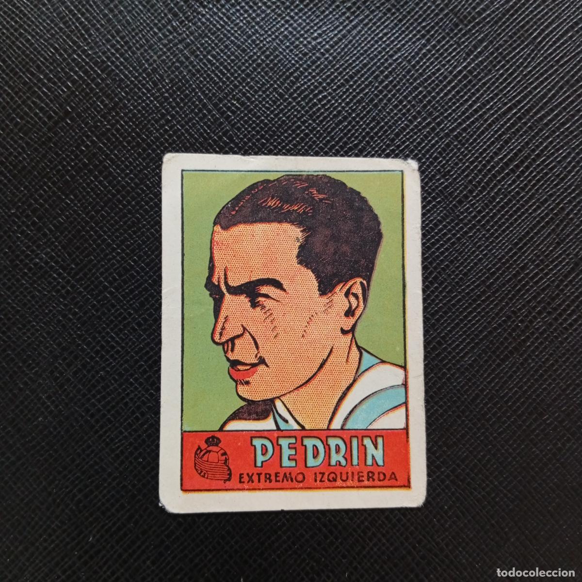 Cromos de f&uacute;tbol: PEDRIN REAL SOCIEDAD CULTURA 1941 1942 CROMO 41 42 FUTBOL - SIN PEGAR - A182 PG280