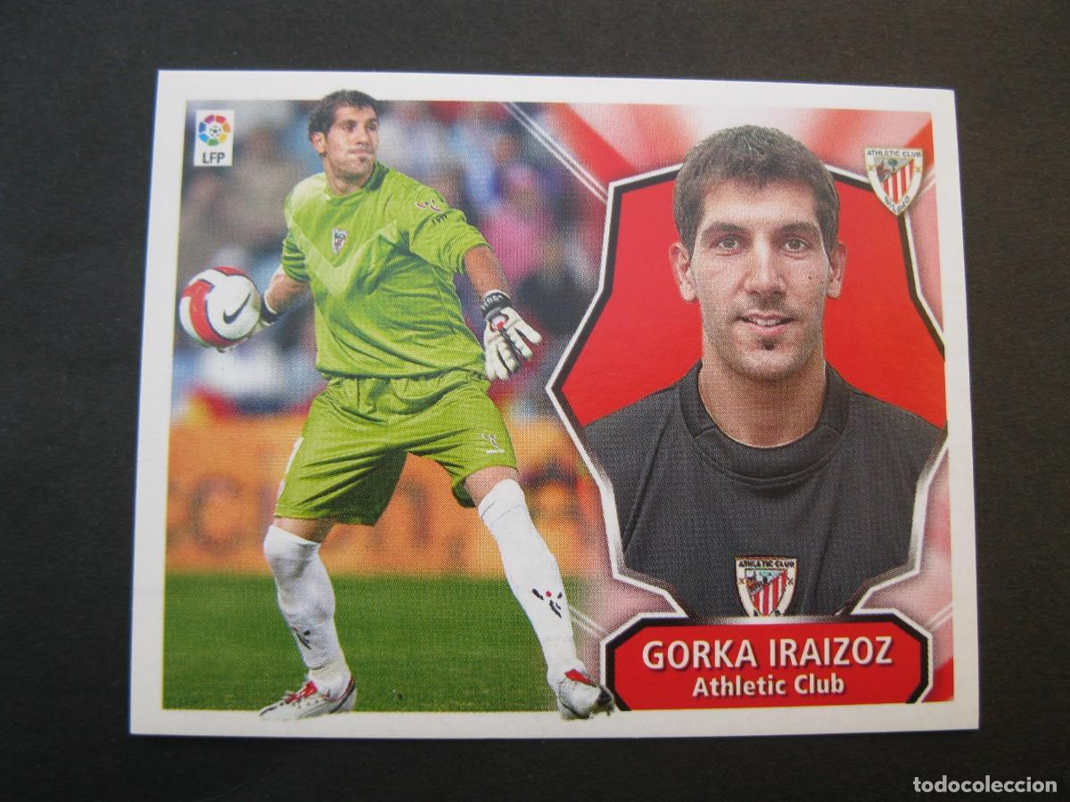 Cromos de f&uacute;tbol: GORKA IRAIZOZ (ATHLETIC CLUB) - CAMPEONATO DE LIGA 08/09 - EDICIONES ESTE - NUNCA PEGADO.