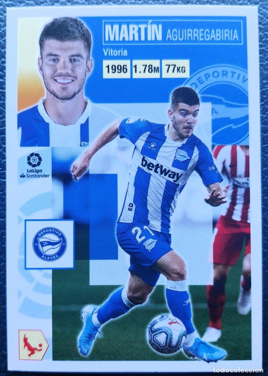 Cromos de f&uacute;tbol: 5 MARTIN DEPORTIVO ALAVES CROMOS ALBUM EDICIONES ESTE 2020 2021 20 21