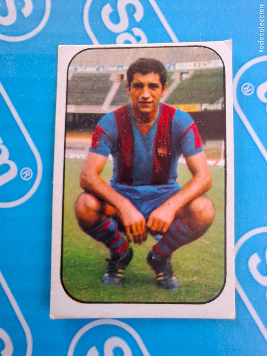Cromos de f&uacute;tbol: ESTE 1976 1977 76 77 - FICHAJE N&ordm; 22 OLMO - FC. BARCELONA ( NUNCA PEGADO )