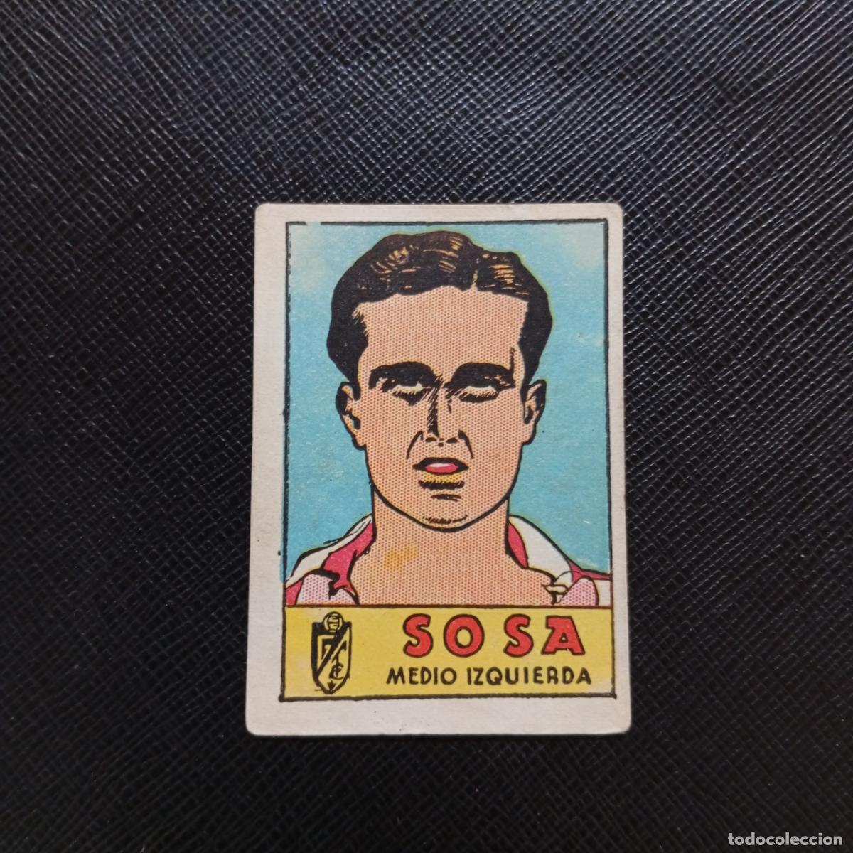 Cromos de f&uacute;tbol: SOSA GRANADA CULTURA 1941 1942 CROMO 41 42 FUTBOL - SIN PEGAR - A182 PG343