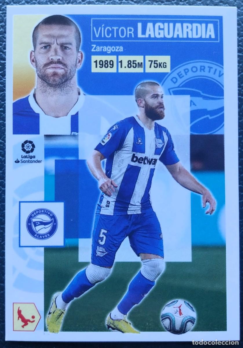 Cromos de f&uacute;tbol: 6 LAGUARDIA DEPORTIVO ALAVES CROMOS ALBUM EDICIONES ESTE 2020 2021 20 21
