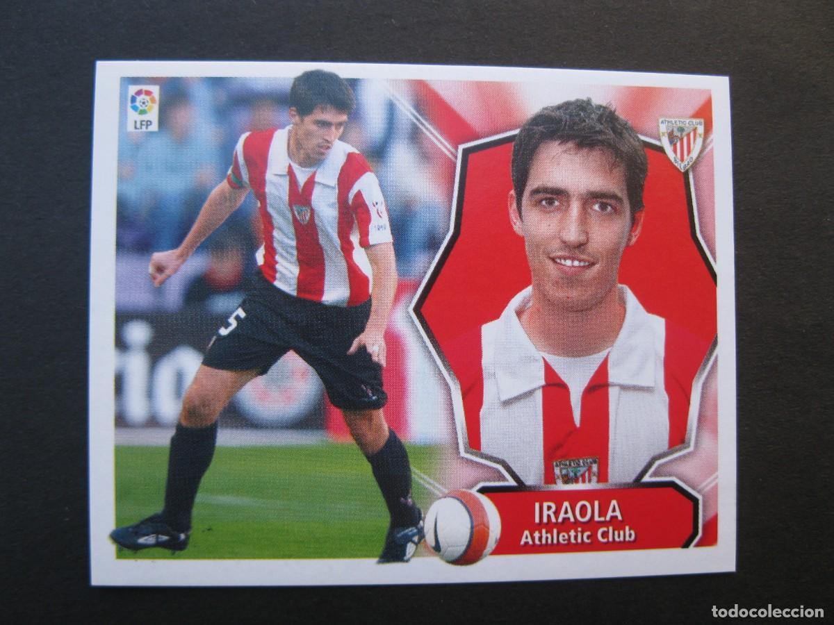 Fu&szlig;ball-Sticker: IRAOLA (ATHLETIC CLUB) - CAMPEONATO DE LIGA 08/09 - EDICIONES ESTE - NUNCA PEGADO.