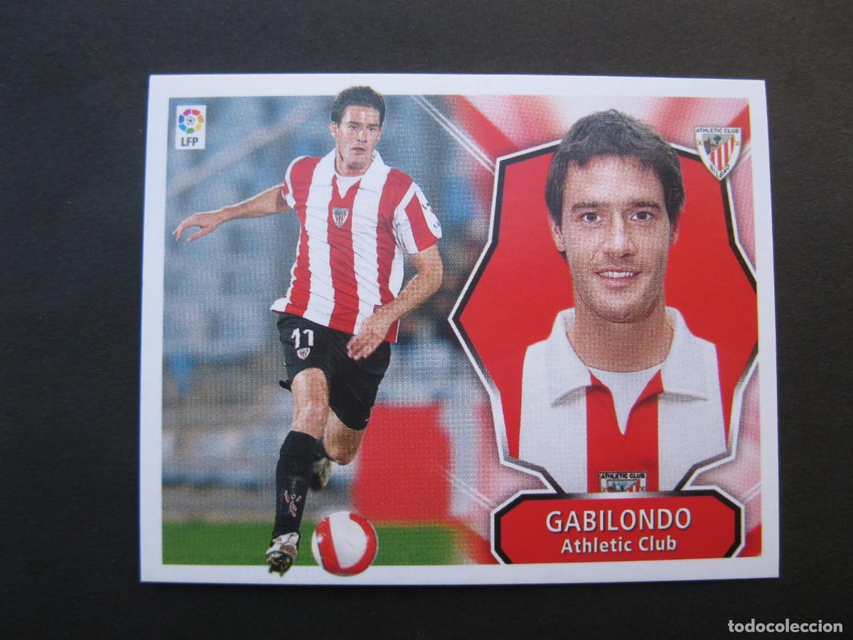 Cromos de f&uacute;tbol: GABILONDO (ATHLETIC CLUB) - CAMPEONATO DE LIGA 08/09 - EDICIONES ESTE - NUNCA PEGADO.