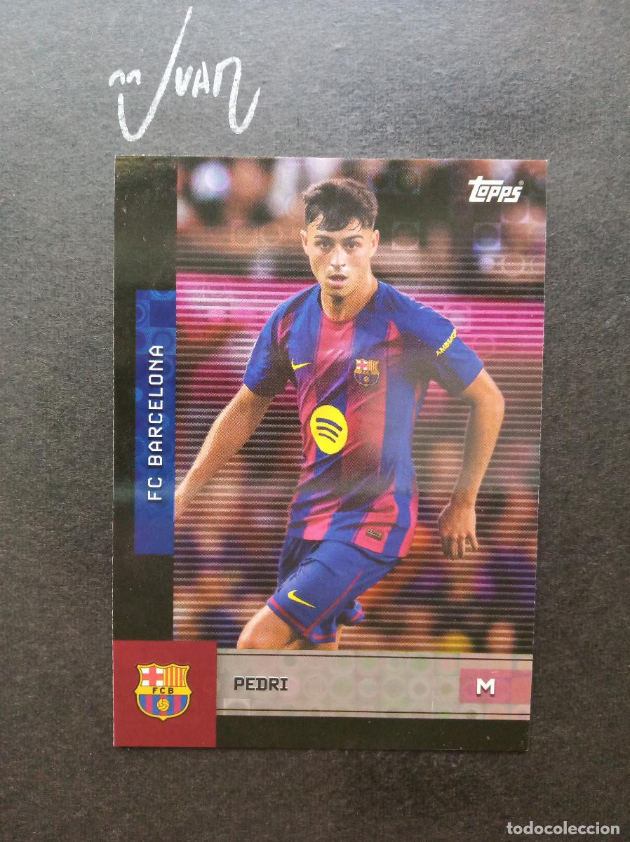 Cromos de f&uacute;tbol: N&ordm; 5 PARALELA HALO PEDRI FC BARCELONA ESPA&Ntilde;A⚽ TOPPS &reg; TEAM SET BAR&Ccedil;A 2025 2026 25 26 NUEVO
