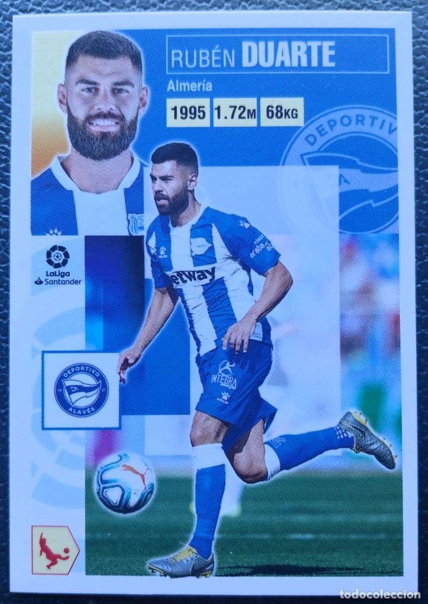 Cromos de f&uacute;tbol: 9 DUARTE DEPORTIVO ALAVES CROMOS ALBUM EDICIONES ESTE 2020 2021 20 21
