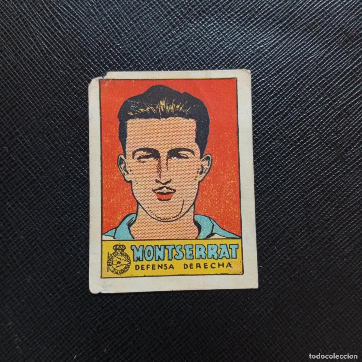 Cromos de f&uacute;tbol: MONTSERRAT DEPORTIVO CULTURA 1941 1942 CROMO 41 42 FUTBOL - SIN PEGAR - A182 PG397