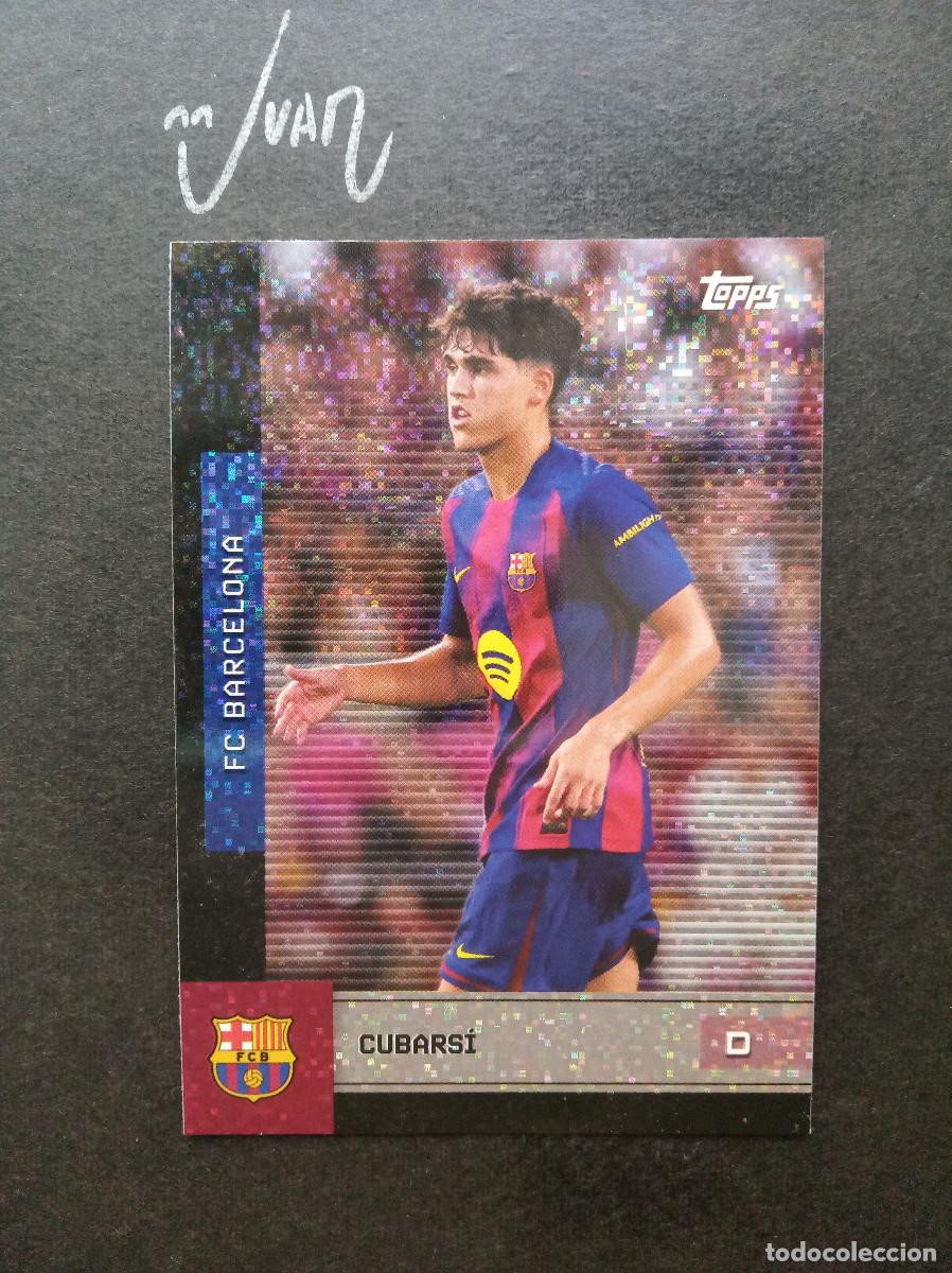 Cromos de f&uacute;tbol: N&ordm; 2 PARALELA STATIC PAU CUBARSI FC BARCELONA ESPA&Ntilde;A⚽ TOPPS &reg; TEAM SET BAR&Ccedil;A 2025 2026 25 26 NUEVO