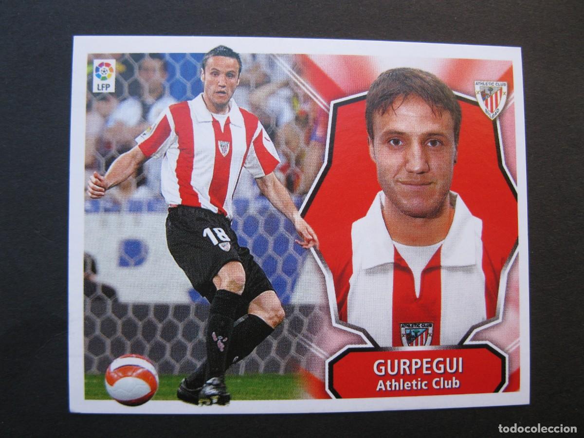 Cromos de f&uacute;tbol: GURPEGUI (ATHLETIC CLUB) - CAMPEONATO DE LIGA 08/09 - EDICIONES ESTE - NUNCA PEGADO.