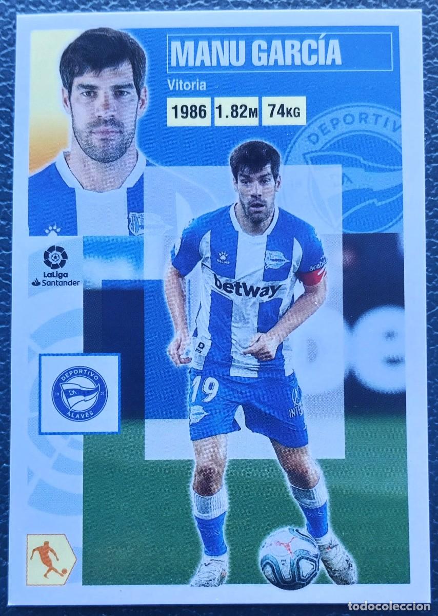 Cromos de f&uacute;tbol: 11 MANU GARCIA DEPORTIVO ALAVES CROMOS ALBUM EDICIONES ESTE 2020 2021 20 21