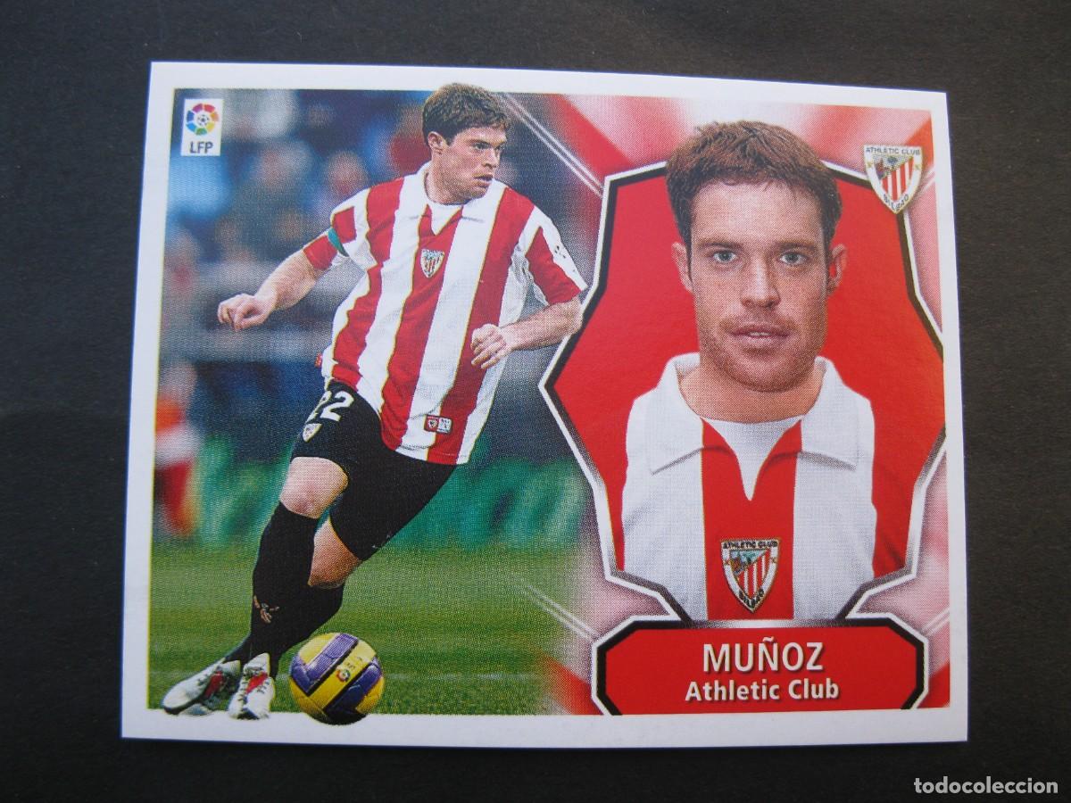 Cromos de f&uacute;tbol: MU&Ntilde;OZ (ATHLETIC CLUB) - CAMPEONATO DE LIGA 08/09 - EDICIONES ESTE - NUNCA PEGADO.