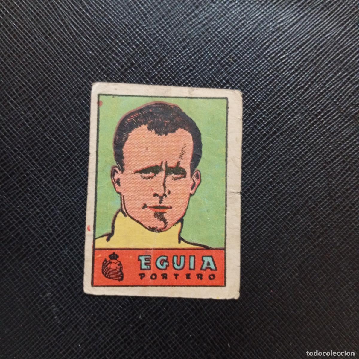 Cromos de f&uacute;tbol: EGUIA REAL SOCIEDAD CULTURA 1941 1942 CROMO 41 42 FUTBOL - SIN PEGAR - A182 PG415