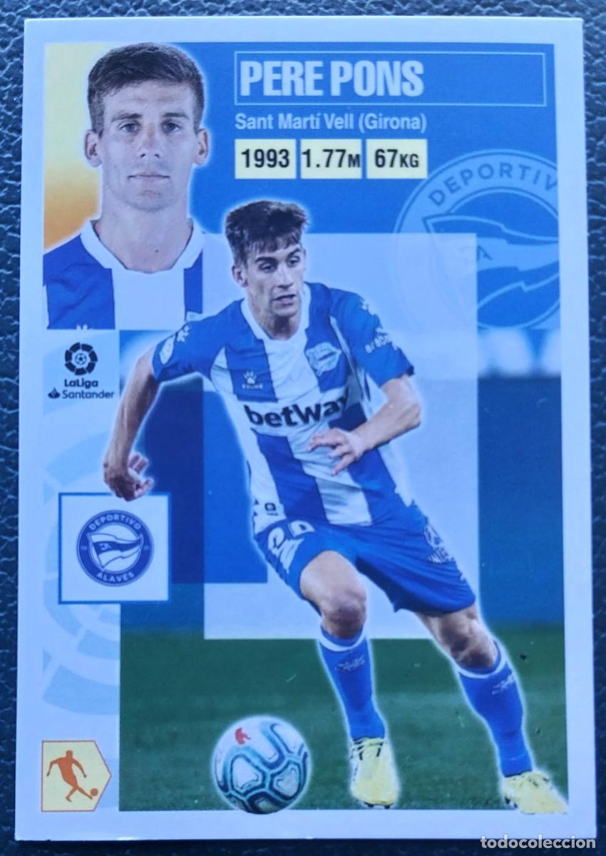 Cartes &agrave; collectionner de Football: 12 PERE PONS DEPORTIVO ALAVES CROMOS ALBUM EDICIONES ESTE 2020 2021 20 21