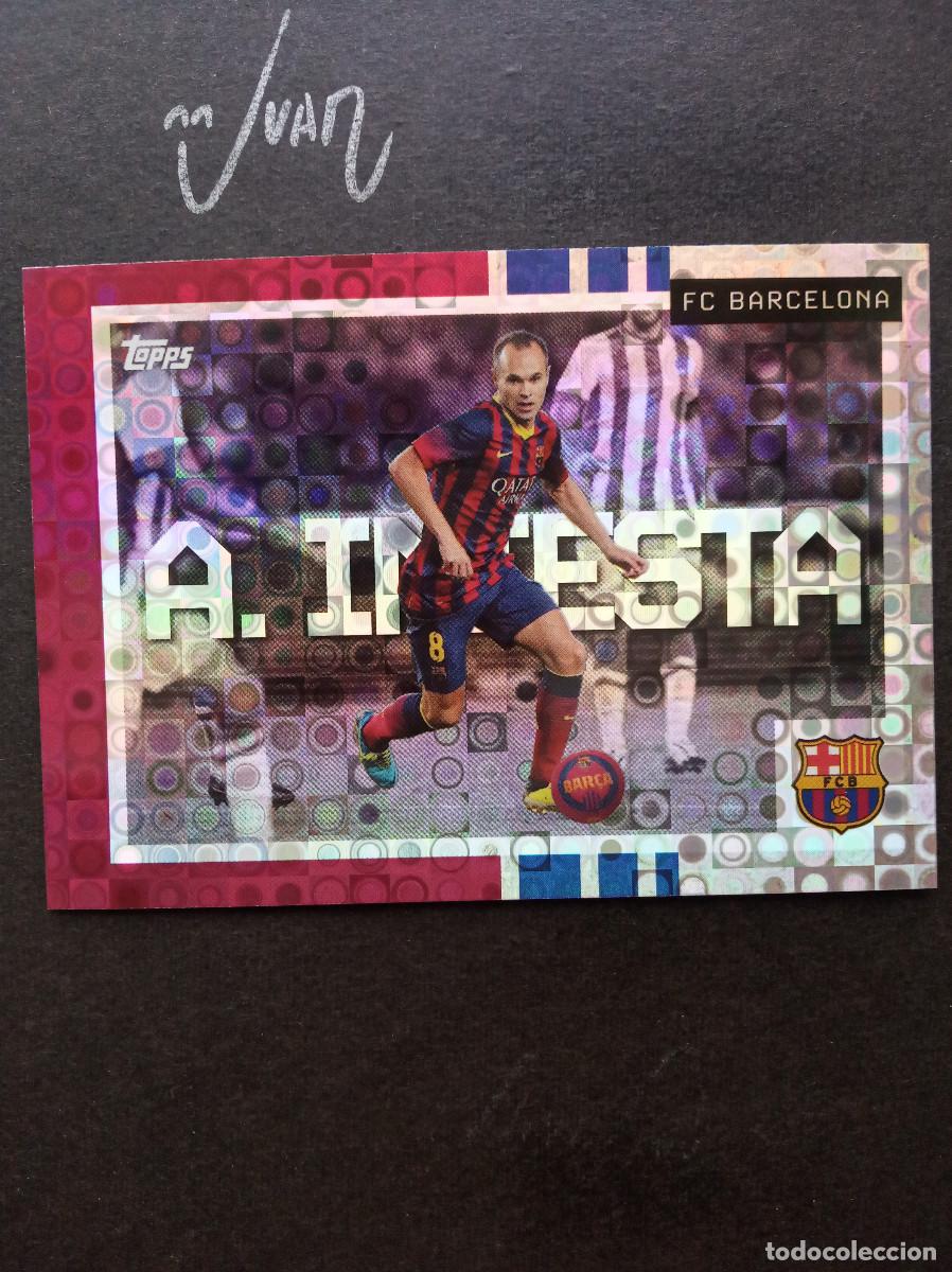 Cromos de Futebol: N&ordm; 41 PARALELA HALO WE WANT BALL INIESTA BARCELONA ESPA&Ntilde;A ⚽ TOPPS &reg; TEAM SET BAR&Ccedil;A 2025 2026 25 26
