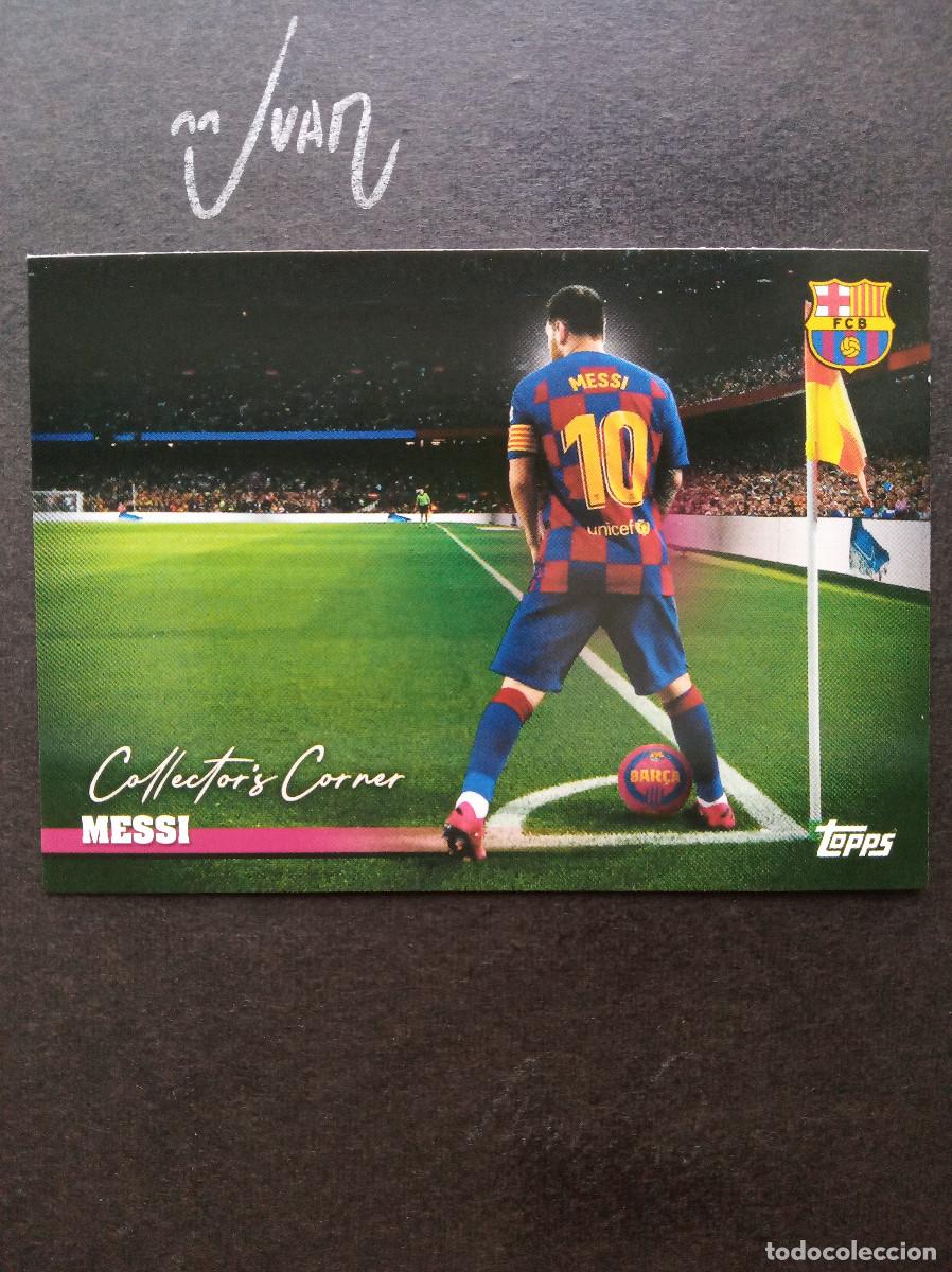 Fu&szlig;ball-Sticker: N&ordm; 40 COLLECTORS CORNER MESSI FC BARCELONA ARGENTINA ⚽ TOPPS &reg; TEAM SET BAR&Ccedil;A 2025 2026 25 26