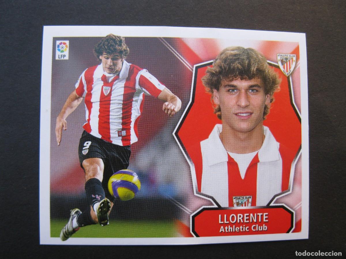 Fu&szlig;ball-Sticker: LLORENTE (ATHLETIC CLUB) - CAMPEONATO DE LIGA 08/09 - EDICIONES ESTE - NUNCA PEGADO.