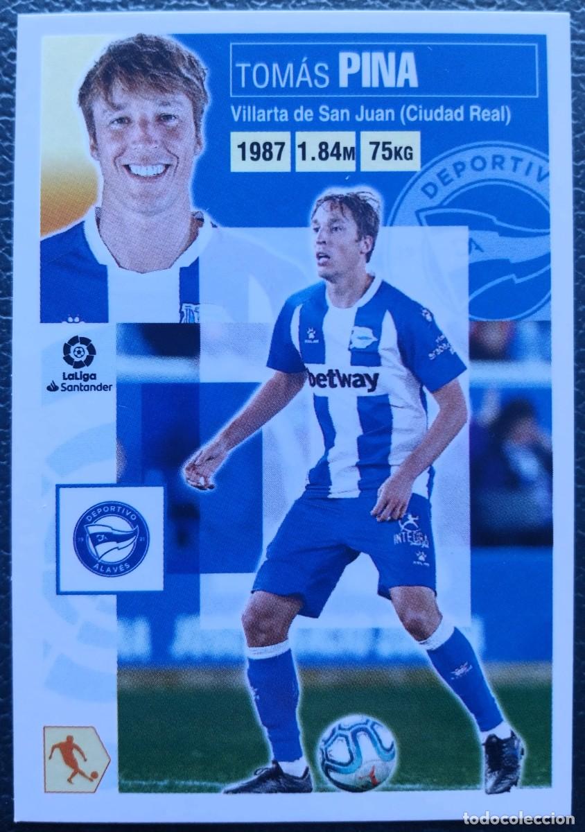 Fu&szlig;ball-Sticker: 14 PINA DEPORTIVO ALAVES CROMOS ALBUM EDICIONES ESTE 2020 2021 20 21