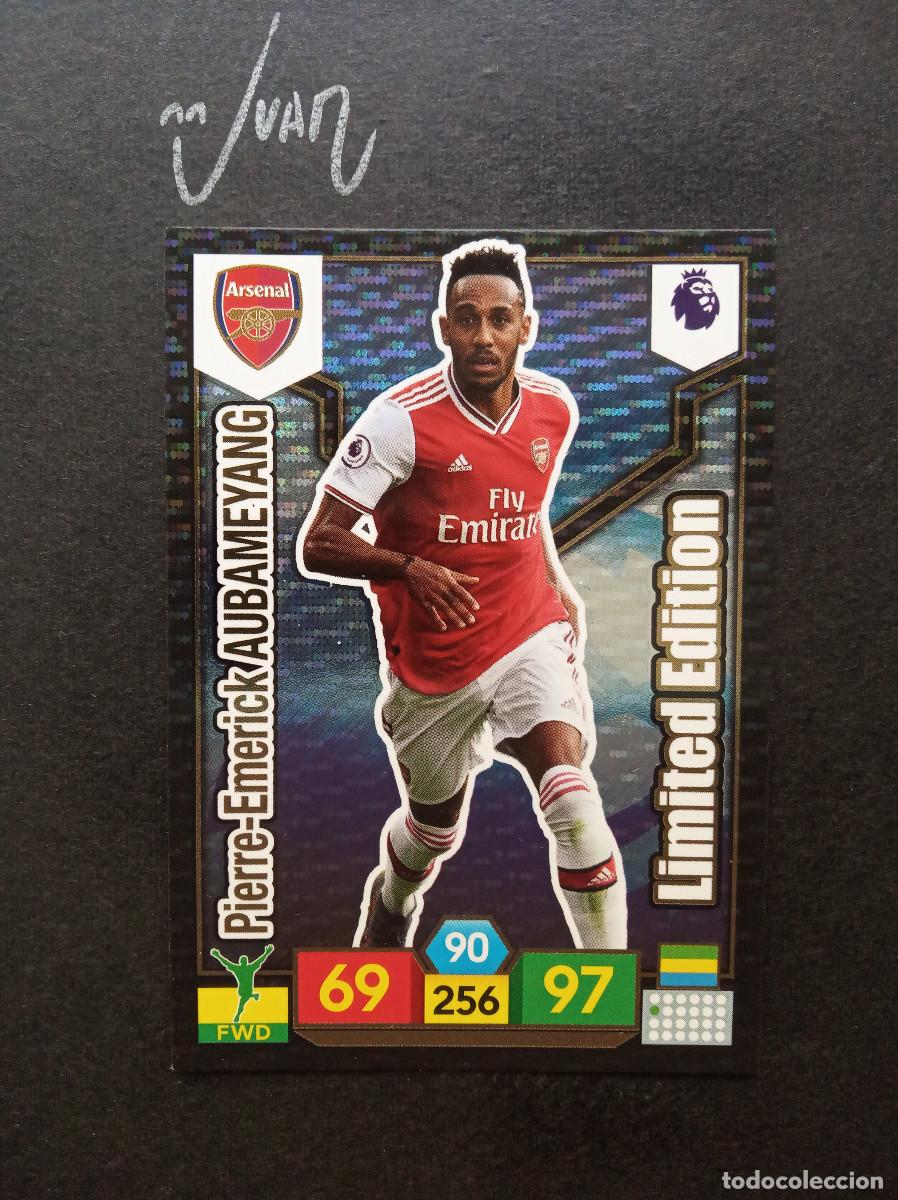 Cromos de f&uacute;tbol: LIMITED EDITION AUBAMEYANG ARSENAL DEPORTIVO CORU&Ntilde;A 26 27⚽ PANINI&reg; ADRENALYN PREMIER 2019 2020 19 20