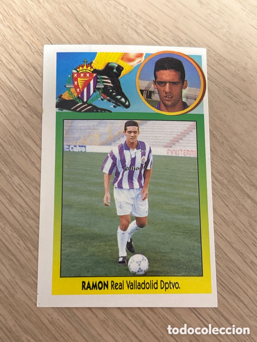 Cromos de f&uacute;tbol: RAMON COLOCA VALLADOLID ADHESIVO LIGA ESTE 1993 1994 93 94 NUNCA PEGADO SIN PEGAR
