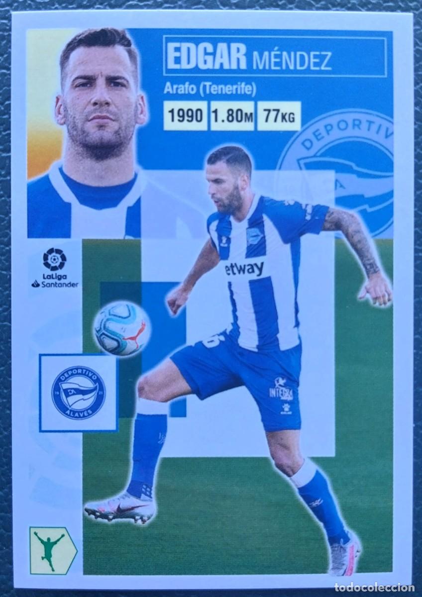 Cromos de f&uacute;tbol: 16A / 16 A EDGAR DEPORTIVO ALAVES CROMOS ALBUM EDICIONES ESTE 2020 2021 20 21