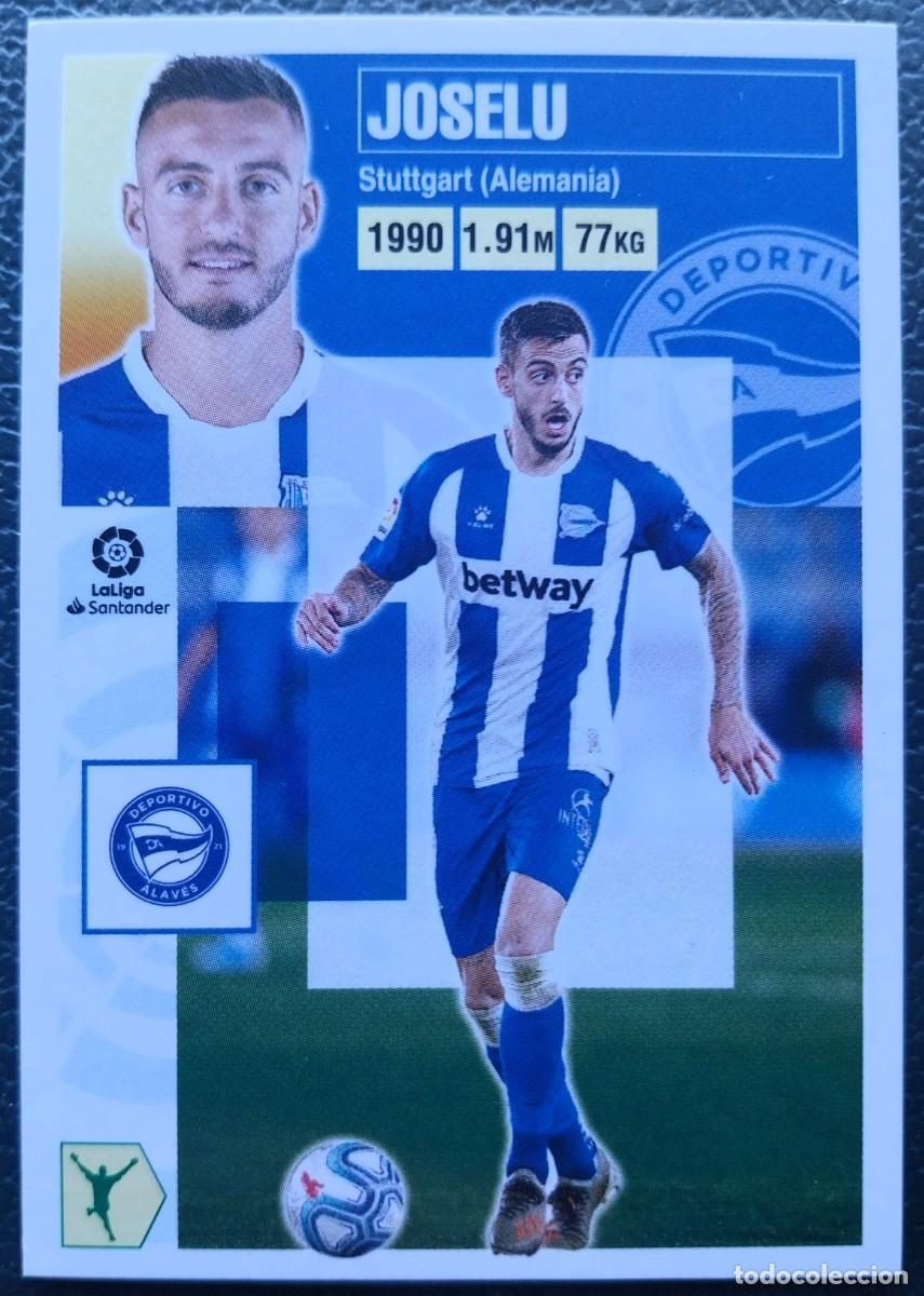 Cromos de f&uacute;tbol: 18 JOSELU DEPORTIVO ALAVES CROMOS ALBUM EDICIONES ESTE 2020 2021 20 21