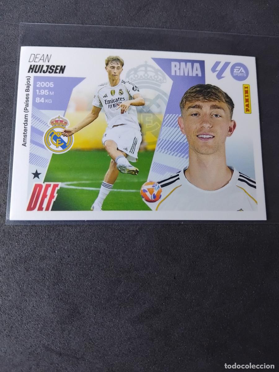 Cromos de f&uacute;tbol: DEAN HUIJSEN - &Uacute;LTIMOS FICHAJES - REAL MADRID 1 #1 - PANINI LIGA ESTE 2025-26 2025 2026