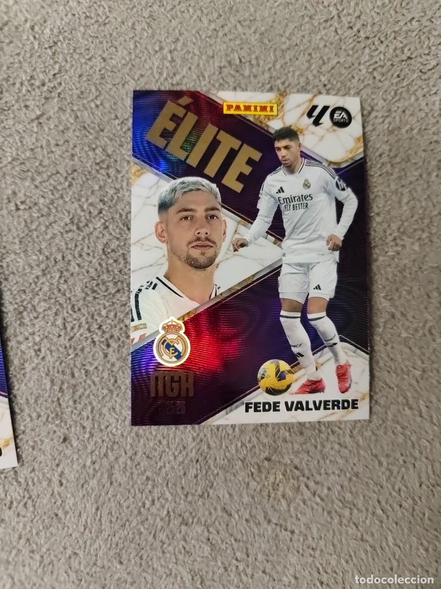 Cromos de f&uacute;tbol: 5 MEGACRACKS MGK 25 26 FEDE VALVERDE REAL MADRID CF ELITE LALIGA PANINI LA LIGA 2025 2026