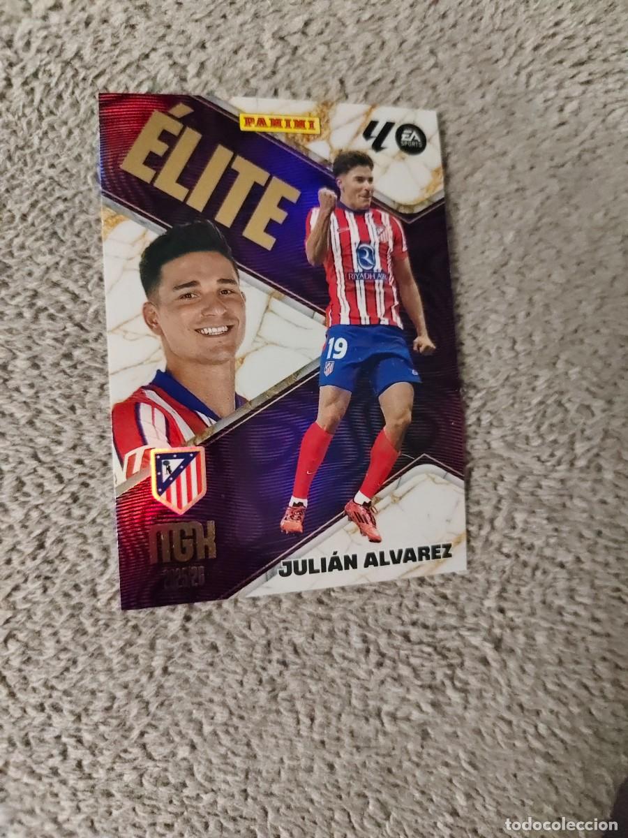 Cromos de f&uacute;tbol: 8 MEGACRACKS MGK 25 26 JULI&Aacute;N &Aacute;LVAREZ ATL&Eacute;TICO DE MADRID ELITE LALIGA PANINI LA LIGA 2025 2026