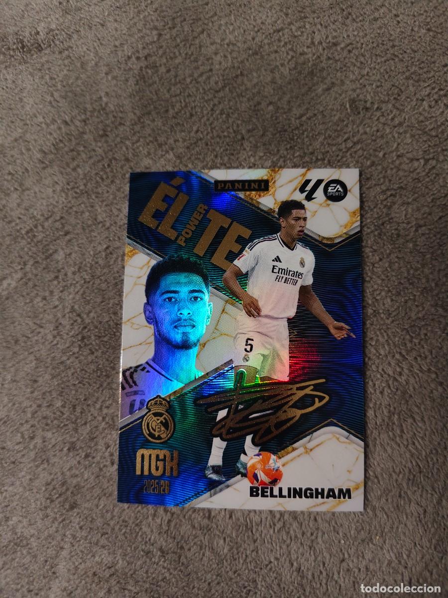 Cromos de f&uacute;tbol: P 1 MEGACRACKS MGK 25 26 BELLINGHAM REAL MADRID CF ELITE POWER LALIGA PANINI LA LIGA 2025 2026
