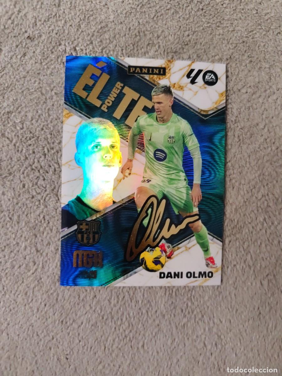 Cromos de f&uacute;tbol: P 4 MEGACRACKS MGK 25 26 DANI OLMO FC BARCELONA ELITE POWER LALIGA PANINI LA LIGA 2025 2026