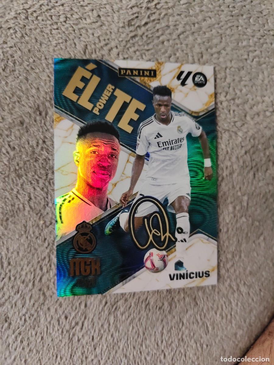 Cromos de f&uacute;tbol: P 18 MEGACRACKS MGK 25 26 VINICIUS REAL MADRID CF ELITE POWER LALIGA PANINI LA LIGA 2025 2026