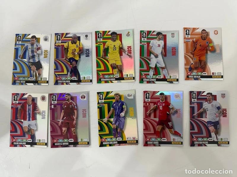Cromos de f&uacute;tbol: Panini Adrenalyn XL World Cup 2026 - 10 ICON Cards