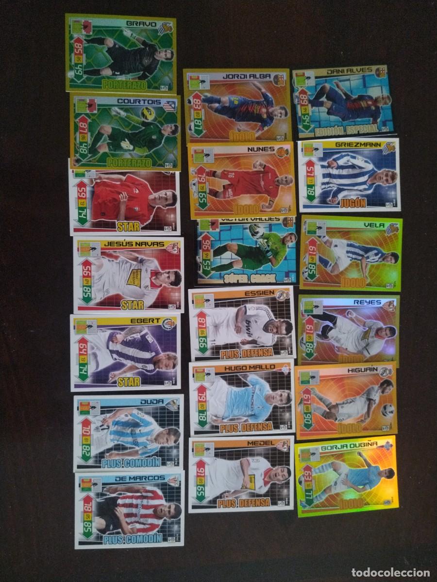 Figurine di Calcio: Lote 19 cromos Especiales ADRENALYN 2012-13