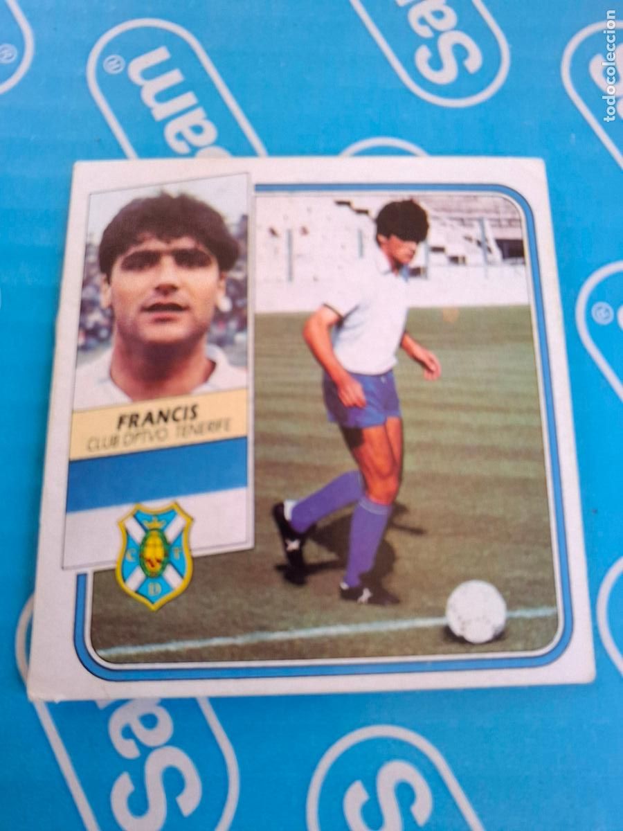 Football Stickers: ESTE 1989 1990 89 90 - FRANCIS ( COLOCA ) - C.D. TENERIFE ( NUNCA PEGADO )